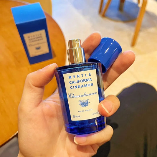 First Love Cologne Perfume Blue Lover Ocean Scent Parfum Spray Luxury Blue Mediterranean Sandalwood Long-lasting Eau De Toilette