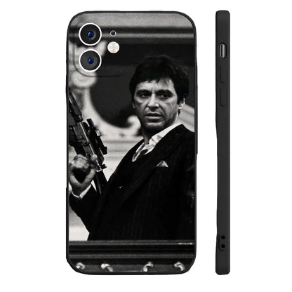 T-Tony M-Montana S-Scarface Phone Case For iPhone 17 16 15 11 12 14 13 Pro Max Mini X XR 7 8 Plus SE4 17E Shockproof Soft Cover