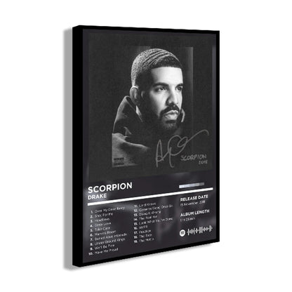 Rapper Album Cover Retro Poster Music Canvas Wall Art Print Mural Home Decor Music Lover Gift