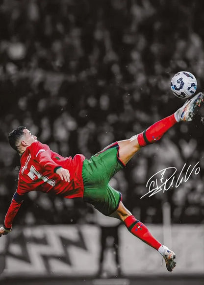 Star Athletes On the Football Field Poster Super Moment Colour Canvas Painting Wall Art Picture Living Room Home Decor Fan Gifts
