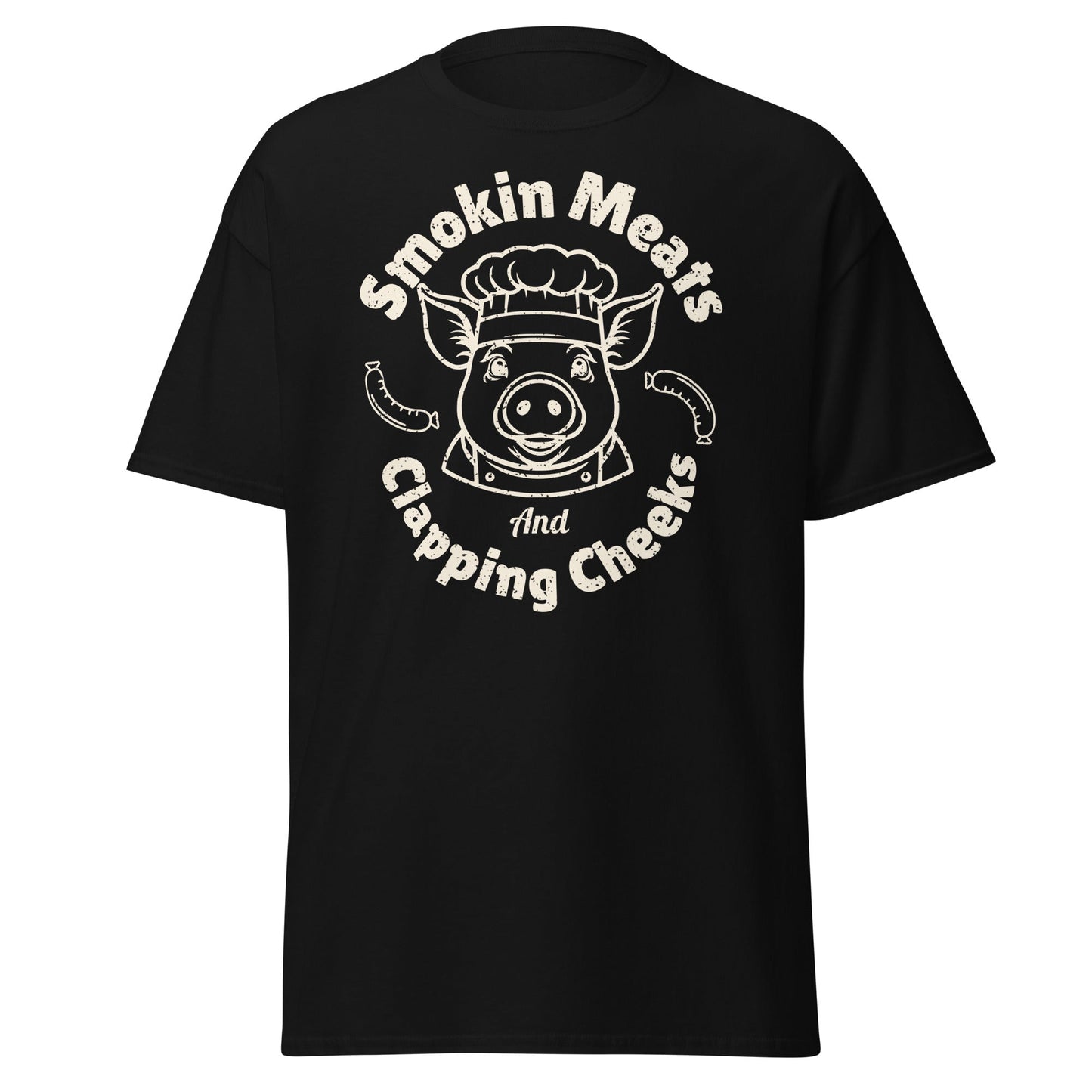Smokin' Meats Tee | Funny Easter Gift for BBQ Lovers