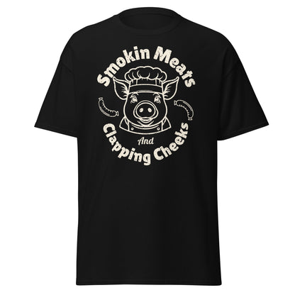 Smokin' Meats Tee | Funny Easter Gift for BBQ Lovers