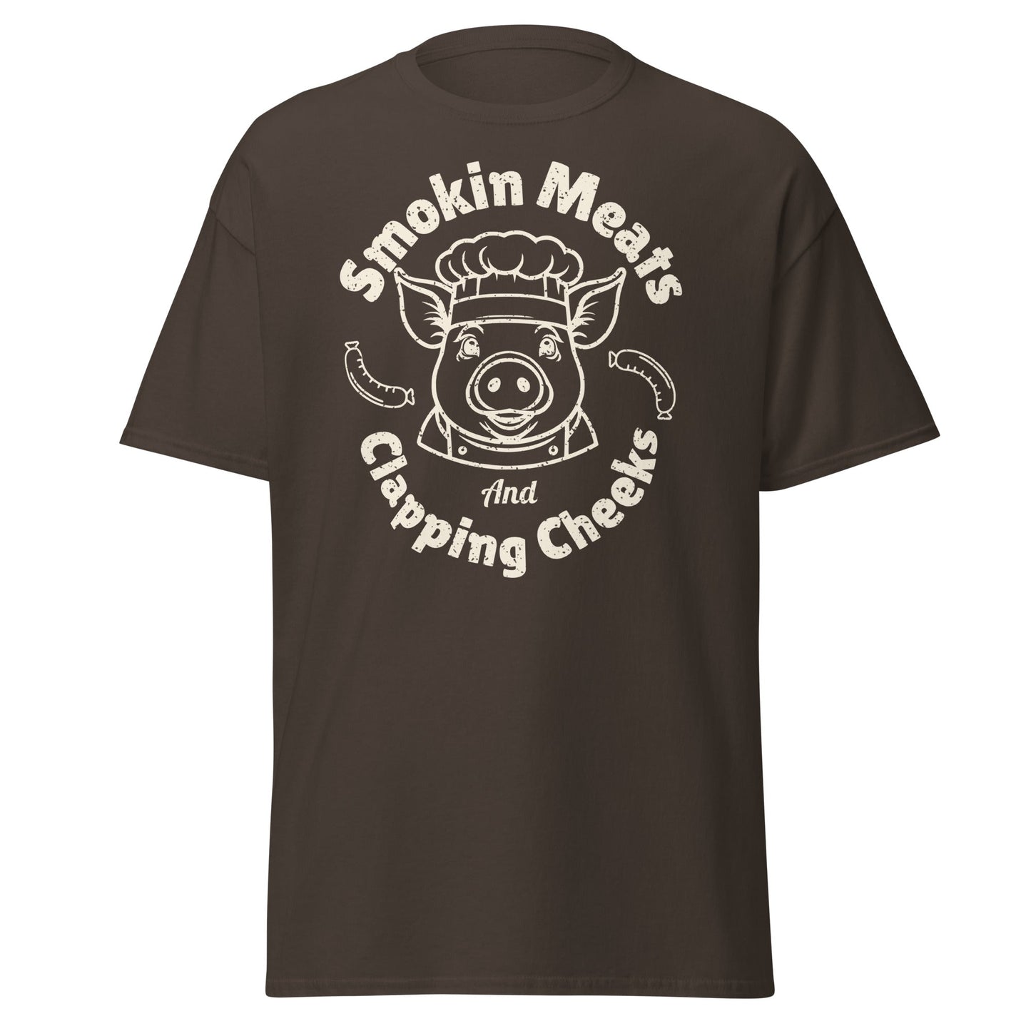 Smokin' Meats Tee | Funny Easter Gift for BBQ Lovers