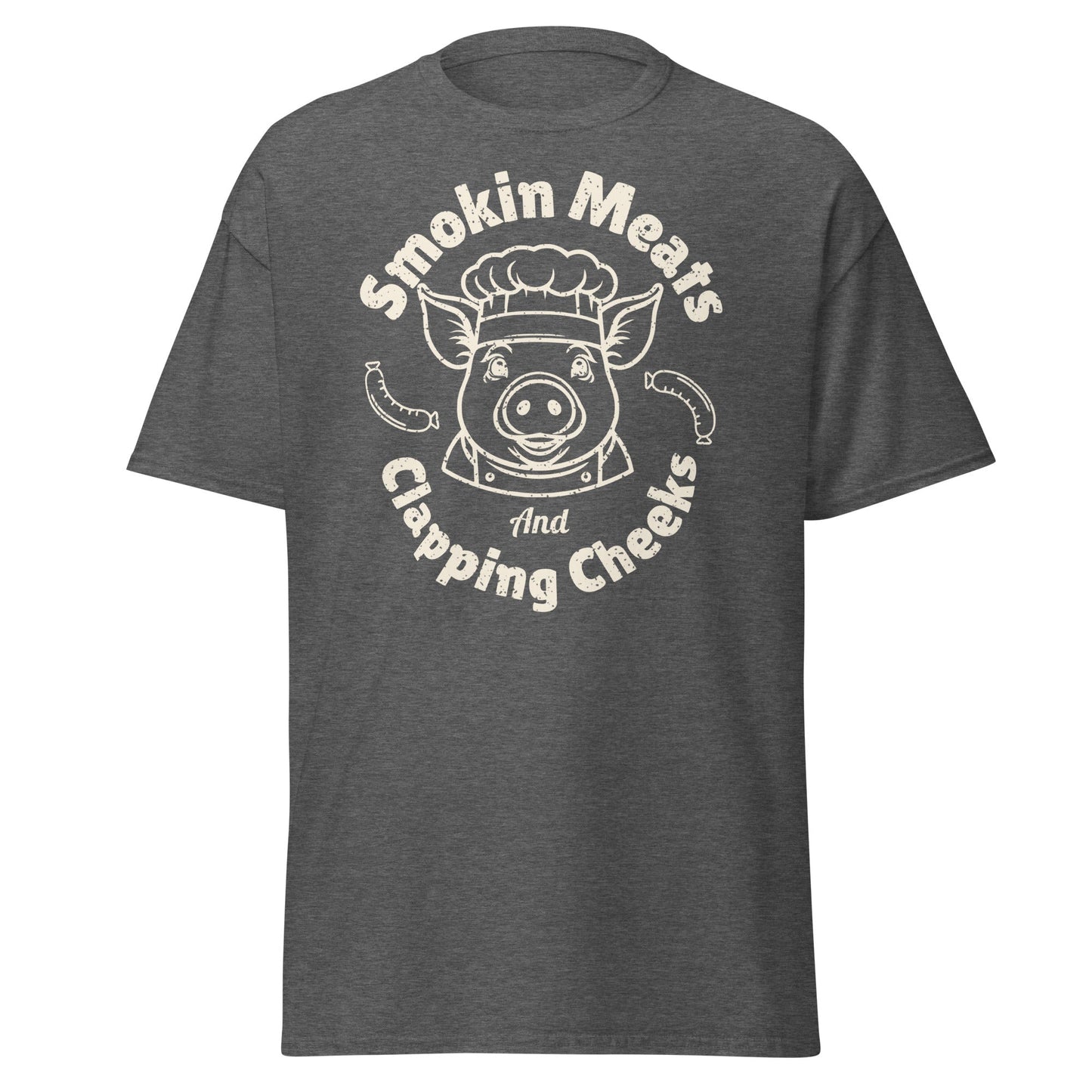 Smokin' Meats Tee | Funny Easter Gift for BBQ Lovers