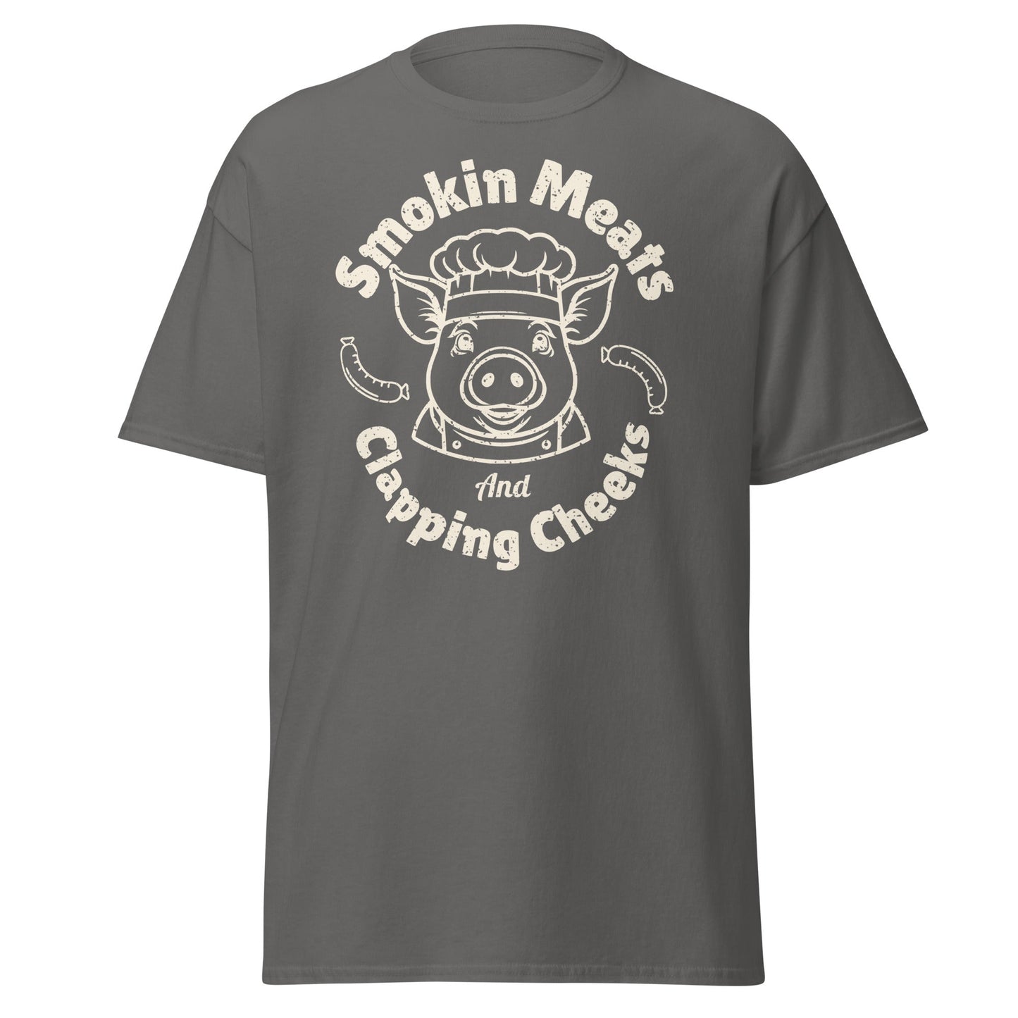 Smokin' Meats Tee | Funny Easter Gift for BBQ Lovers