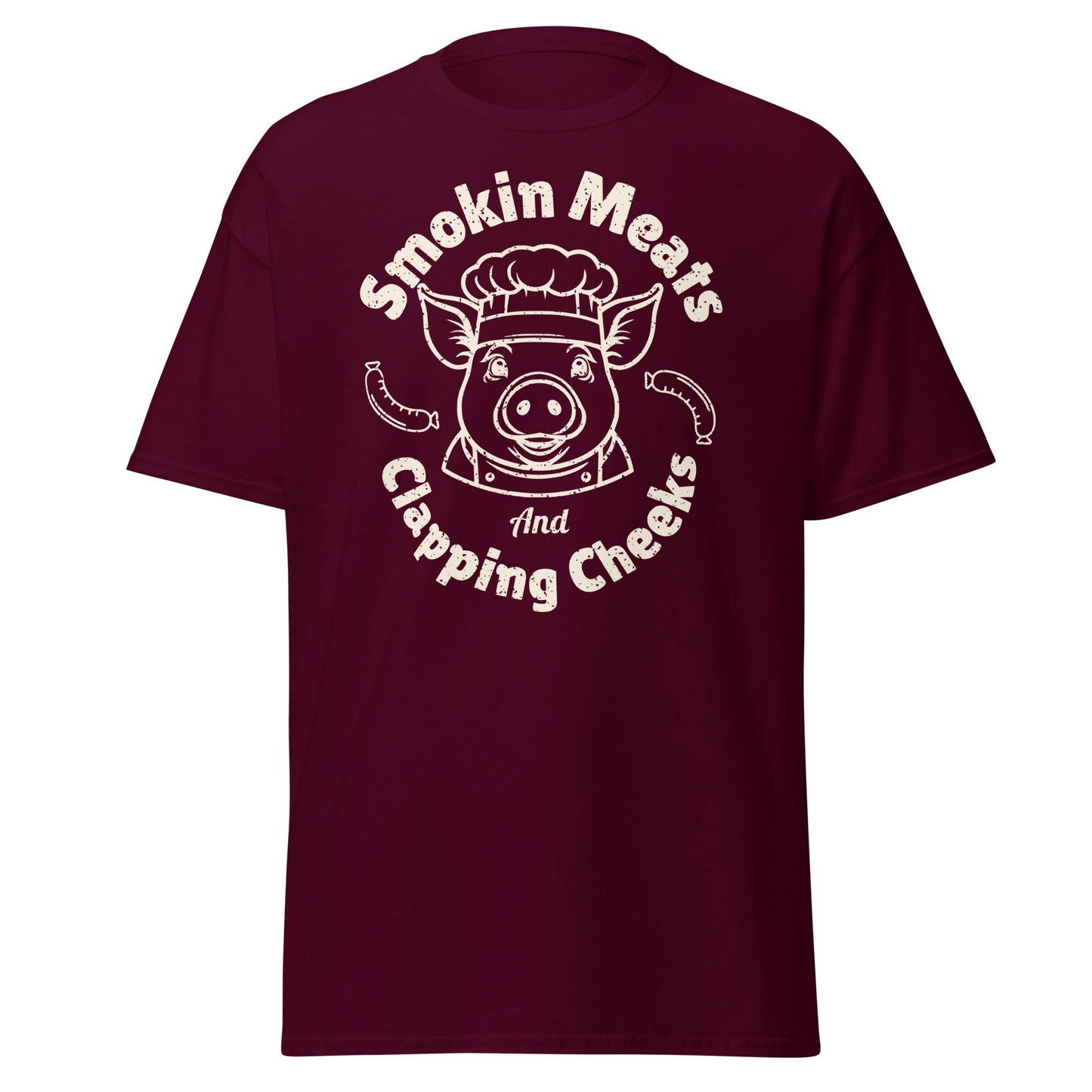 Smokin' Meats Tee | Funny Easter Gift for BBQ Lovers