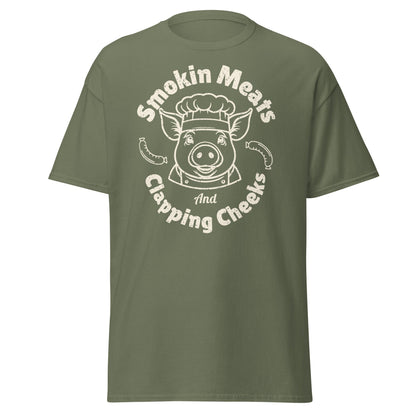 Smokin' Meats Tee | Funny Easter Gift for BBQ Lovers