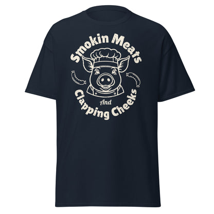 Smokin' Meats Tee | Funny Easter Gift for BBQ Lovers